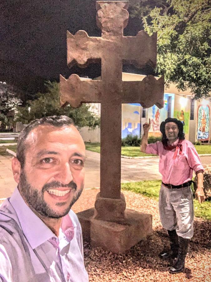 Éder Canhão! De visita