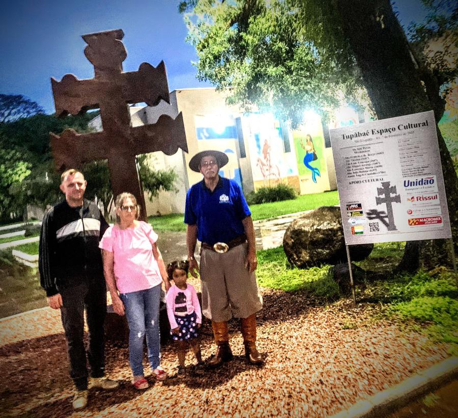 Visita Família Machado de São Miguel Das Missões  Nilson, Ana, Fátima e Lázaro Machado